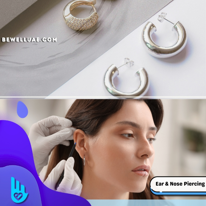 Ear or nose piercing 